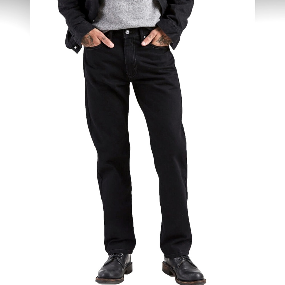 NWOT Men’s Levi’s 505 Regular Fit Black Jeans